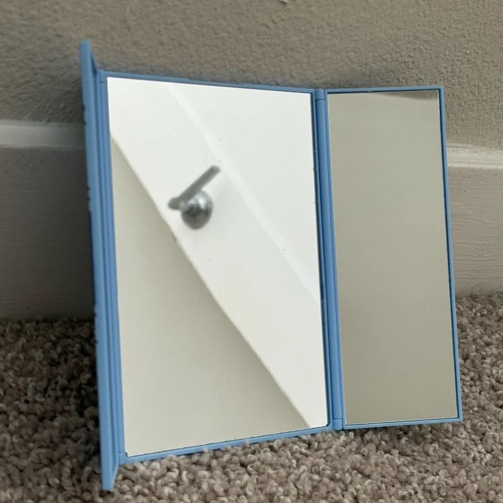 Stitch Blue Three Face Mirror